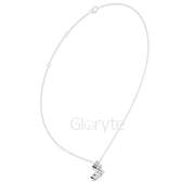 Two-Stone Diamond Pendant Necklace