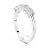 Princess Cut Five Stone Diamond Eternity Band Ring