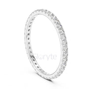 Classic Round Diamond Eternity Band