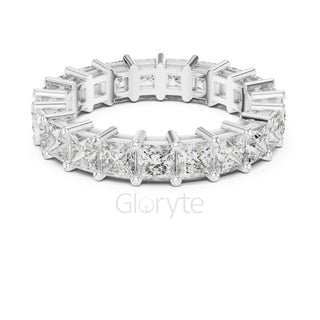 Princess Cut Diamond Eternity Band