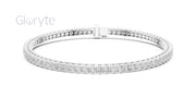 Princess Cut Diamond Tennis Bracelet