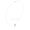 Oval & Pear Drop Diamond Pendant Necklace