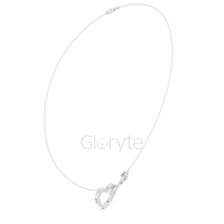 Heart Diamond Pendant Necklace