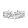 Pear, Round & Emerald Cut Diamond Eternity Band