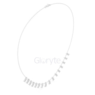 Baguette Diamond Necklace