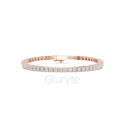 Classic Round Diamond Tennis Bracelet (2.50mm)
