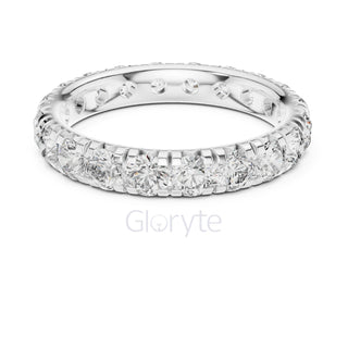 Round Cut Diamond Eternity Band
