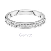 Double Row Diamond Band Ring