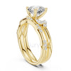 Cushion Diamond & Marquise Accent Bridal Set