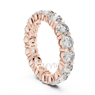 Round Cut Diamond Eternity Band – Full Circle Brilliance