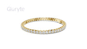 Round Cut Diamond Tennis Bracelet (3.30mm)