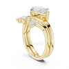 Pear Diamond Bridal Set