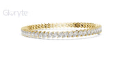 Marquise Cut Diamond Tennis Bracelet
