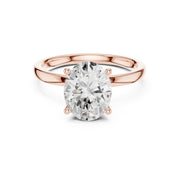 Solitaire Tulip Diamond Ring | 2 Carat Engagement Rings
