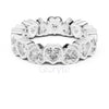 Heart Cut Diamond Eternity Band
