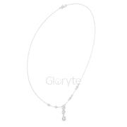 Pear Drop Diamond Necklace