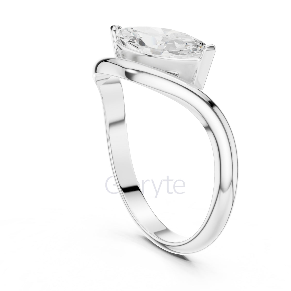Marquise Diamond Wrap Ring