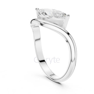 Marquise Diamond Wrap Ring