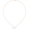 Diamond Link Pendant Necklace
