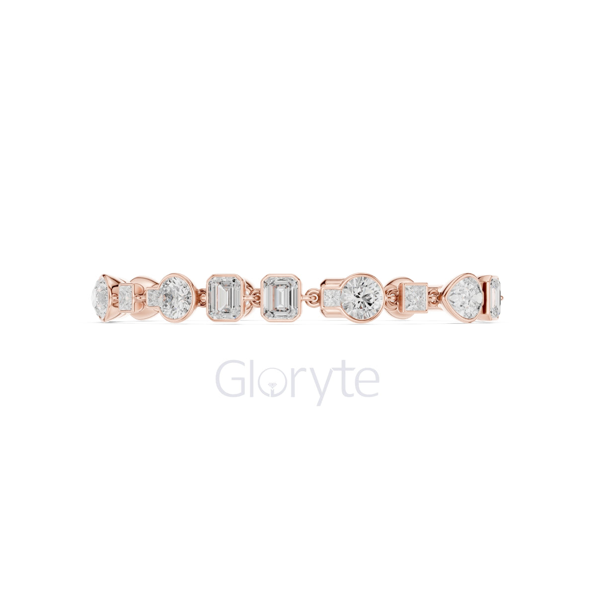 Cluster Diamond Bracelet