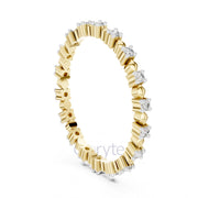 Round Cut Diamond Eternity Band – Classic Full Circle Ring