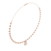 Eternal Grace Pear Diamond Necklace