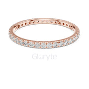 Classic Round Diamond Eternity Band