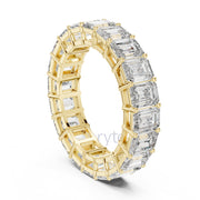 Emerald Cut Diamond Eternity Ring – Classic Full Circle Ring