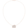 Cloud Diamond Pendant Necklace