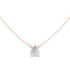 Pear Cut Solitaire Pendant | 2.5 CT