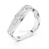Elegant Channel Set Baguette Diamond Band Ring