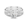 Oval Diamond Bridal Set