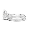 Pear Diamond with Accent Stones Ring