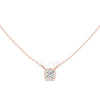 Bezel Cushion Cut Pendant | 1.50 CT