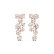 Bubble Cluster Diamond Earrings