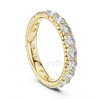 Round Cut Diamond Eternity Band