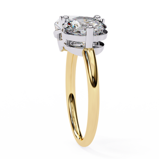 Pear & Round Toi-et-Moi Diamond Ring