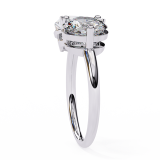 Pear & Round Toi-et-Moi Diamond Ring