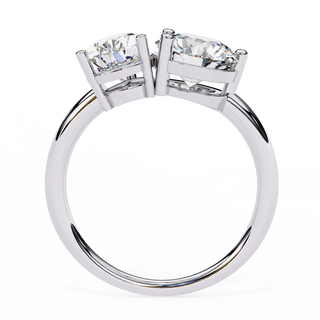 Pear & Round Toi-et-Moi Diamond Ring