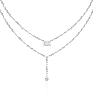 2.50ct East–West Diamond Pendant