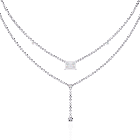 2.50ct East–West Diamond Pendant