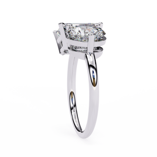 Two-Stone Toi et Moi Radiant & Round Diamond Ring