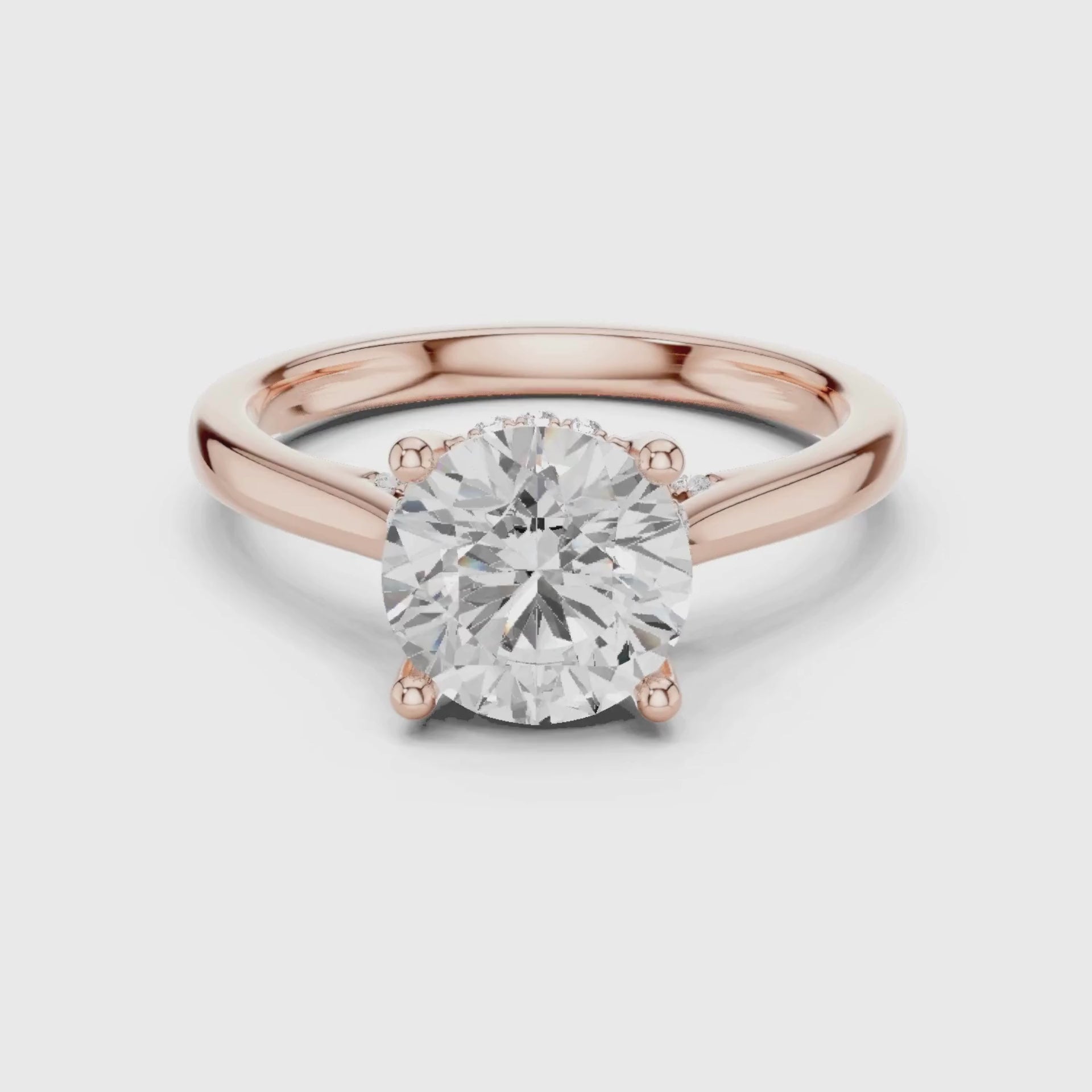 Elegant Solitaire Diamond Engagement Ring Collection