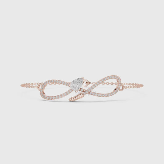Infinity Diamond Bracelet